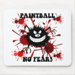 Funny no fear paintball mousepads