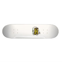 Funny No Ghost Hunting Sign Skateboard Deck