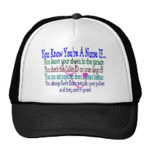 Funny Nurse Sayings Mesh Hat