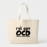 Funny OCD chicken Tote Bag