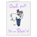 Funny Offbeat Humourous Wedding "Save The Date" cards
