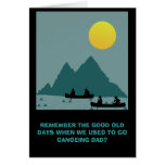 Funny,offensive Deliverance theme Birthday Greeting Card