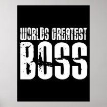 Funny Office Humour Bosses : World's Greatest Boss Print