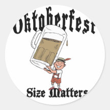 Funny Oktoberfest Drinking Sticker