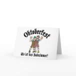 Funny Oktoberfest Where's The Bathroom cards