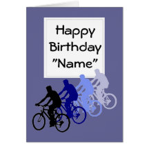 Funny Old Age, Birthday, Bike, Cycle, Sport Card