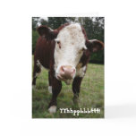 Funny Old Fart Cow Birthday Card