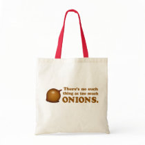 Funny Onions Tote Bags