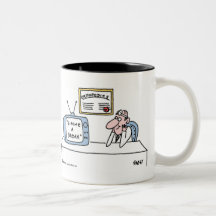 Funny Orthopaedist Cartoon "Gimme A Break" Coffee Mug