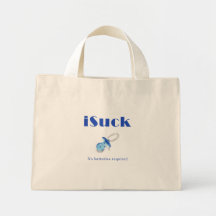Funny Pacifiers Tote Bag
