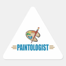 Funny Painter Stickers