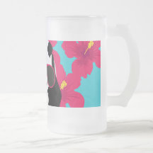 Funny Panda Bear Beach Bum Cool Sunglasses Tropics Coffee Mugs
