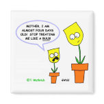 Funny Parenting Fridge Magnet For Gardeners