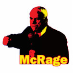 Funny Parody McCain McRage Temper photo sculptures
