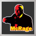 Funny Parody McCain McRage Temper posters