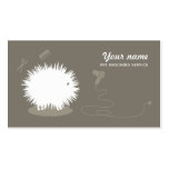 Funny pet grooming Business Card