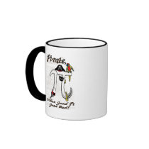 Funny Pi rate Pi Day Humour Coffee Mugs