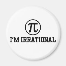 Funny Pi Refrigerator Magnet