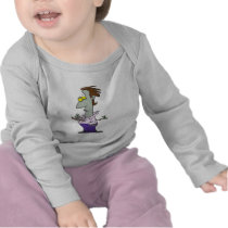 funny pierced vampire cartoon character tshirt