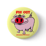 Funny pig button