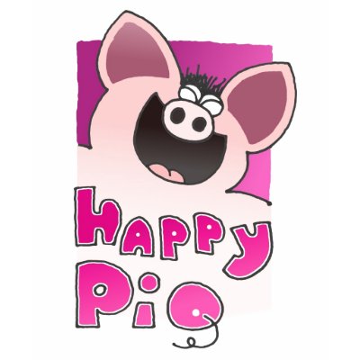 Funny Piggy T Shirt by Toonboy