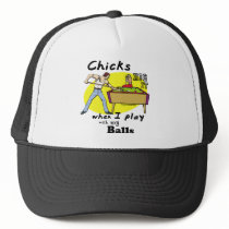 Funny Pool Billiards Mesh Hat