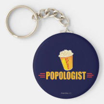 Funny Popcorn Key Chain