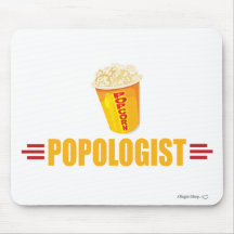 Funny Popcorn Mouse Pad