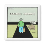 Funny Procrastination Cartoon magnets