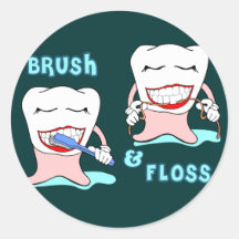 Funny Prosthodontist Apparel Round Sticker