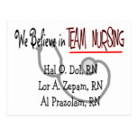 Funny Psych Nurse T-Shirts and Gifts Post Card