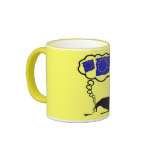 Funny puke image,anti EU,anti EURO mugs