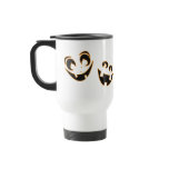 Funny Pumpkin Faces Mugs