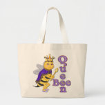 Funny Queen Bee Canvas Bags