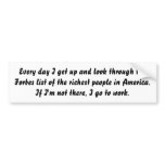 Funny Quotes about money bumper stickers