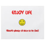 Funny quotes Enjoy life flyers