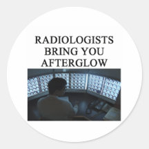 funny radiology joke sticker