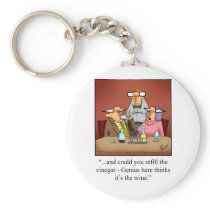 Funny Red Wine Cartoon Gift!