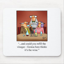 Funny Red Wine Cartoon Gift!