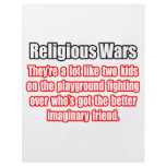 Funny Religious Wars Quote flyers