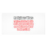 Funny Religious Wars Quote Customized Photo Card