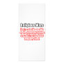 Funny Religious Wars Quote Custom Rack Card