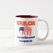Funny Republican Obama Coffee Mugs