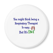 Funny Respiratory Therapy Gifts Refrigerator Magnet