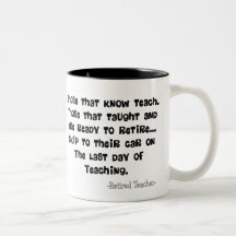 Funny Retired Teacher Gifts Mugs