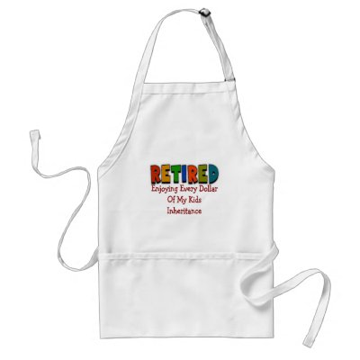 Funny Retirement Gifts Apron