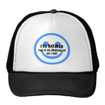 Funny retirement hat