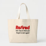 Funny Retirement Saying Bag