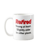 Funny Retirement Saying mugs