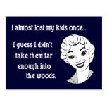 Funny Retro Mum Postcard